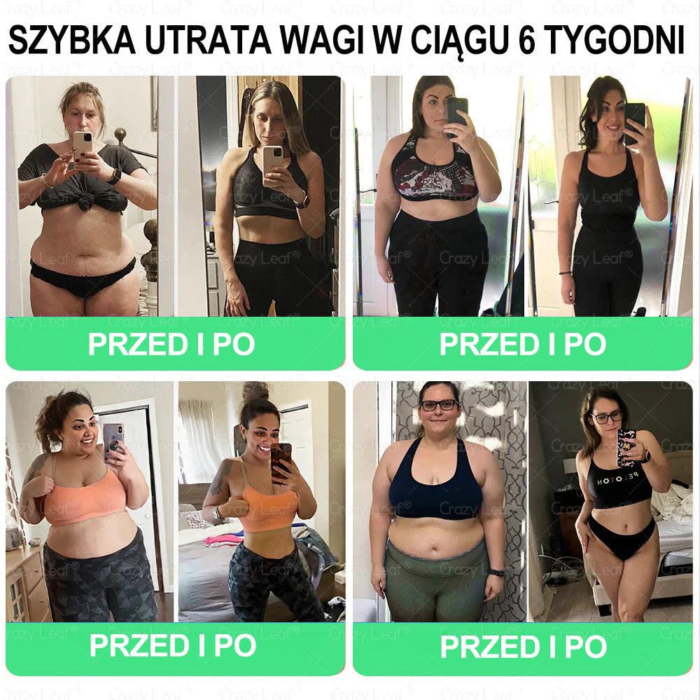 🏥 Klinicznie potwierdzone | CrazyLeaf® SMGT-GLP-1 Slim & Vitality – rozwiązanie doustne na uporczywy tłuszcz, ciśnienie, cukier, stłuszczenie wątroby, ból stawów, zmęczenie, niski poziom energii i zwiotczałą skórę. Lepsze zdrowie, więcej energii!