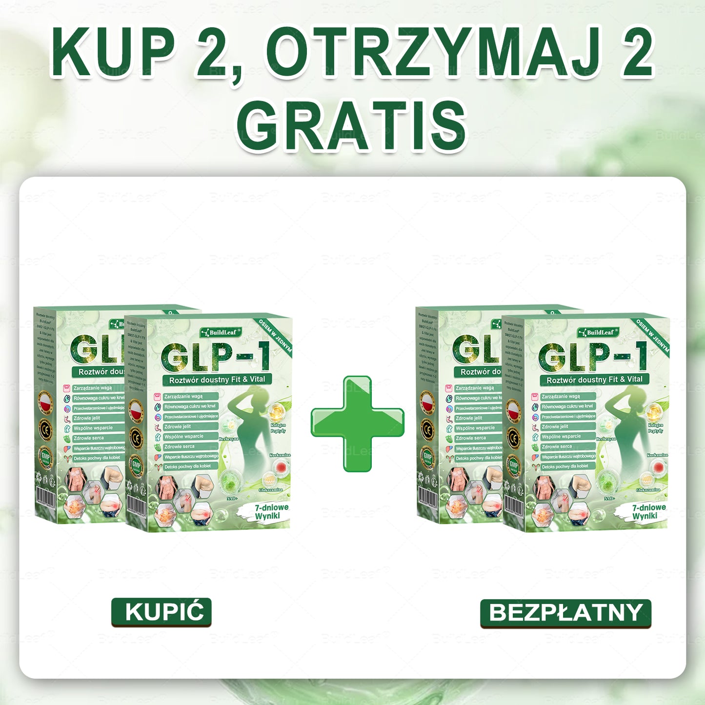 💥Oficjalny sklep Polska | BuildLeaf® GLP-1 8-w-1 Fit & Vital Rozwiązanie (Jednorazowe dziennie, widoczne zmiany w ciągu 7 dni) ✅ Otyłość, zdrowie sercowo-naczyniowe, cukrzyca, bezdech senny, zdrowie jelit, problemy ze stawami i inne.